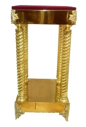 Stand for reliquary or for pouring dish 41×41 (height 88cm)