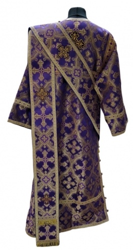 Deacon’s sticharion with double orarion and cuffs