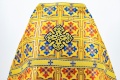 Priest Vestments, Turkish Brocade with Sewn Galloon