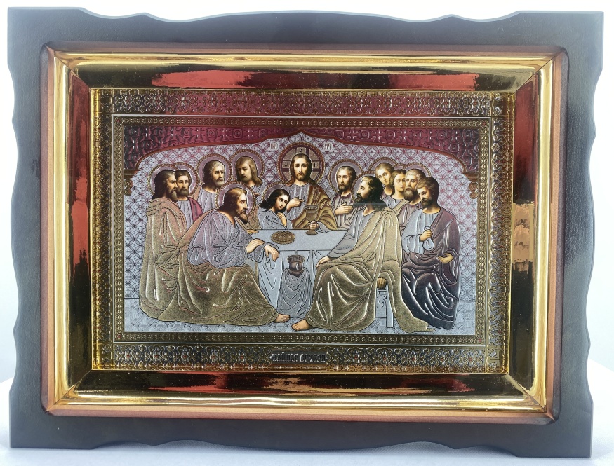 Icon Last Supper 38×28cm