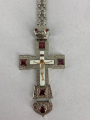 Pectoral Cross 13×7 cm, nickel
