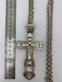 Pectoral Cross 13×7 cm, nickel