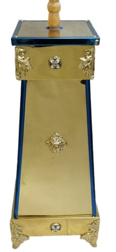 Stand 35×35cm base 24×24cm top (height 84cm)