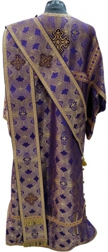 Deacon's Sticharion with Double Orarion and Cuffs H2772