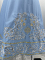 Embroidered Vestments on Brocade with "Rose" Embroidery