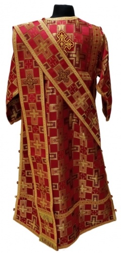 Deacon’s Sticharion with Double Orarion and Cuffs