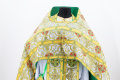Priest Vestment, Turkish Brocade "Iveron Cross" with Sewn Braid