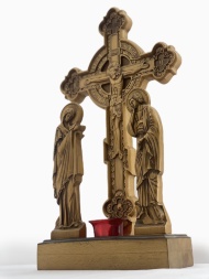 Wooden Cross on Stand 49×26
