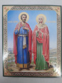 Icon of the Holy Martyrs Adrian and Natalia