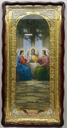 Icon of the Holy Trinity 118×59 cm