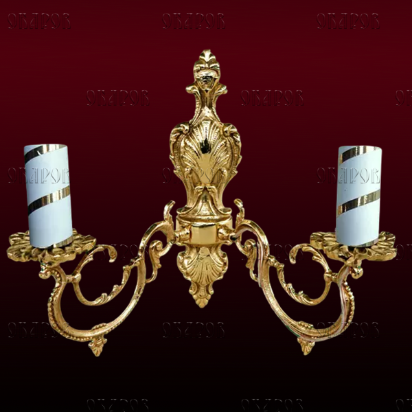 Small Wall Sconce for 2 Candles No. 15