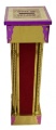 Offering for Church with Brass Pipes, Bulat, Fabric and Laser, 24.5×24.5cm (height 83cm)