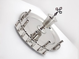 Unction Set, nickel, Ø30.4cm, height 18cm