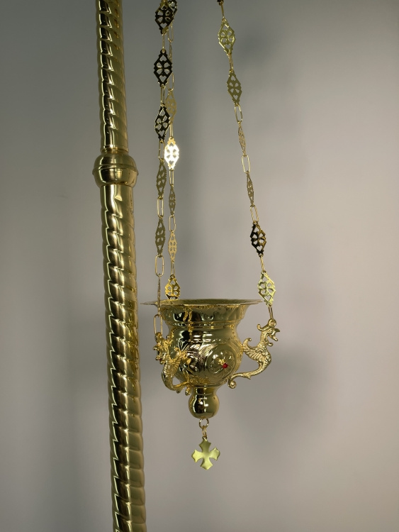 Hanging Vigil Lamp, Greece (1238)
