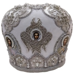Mitre "Cherubim" white