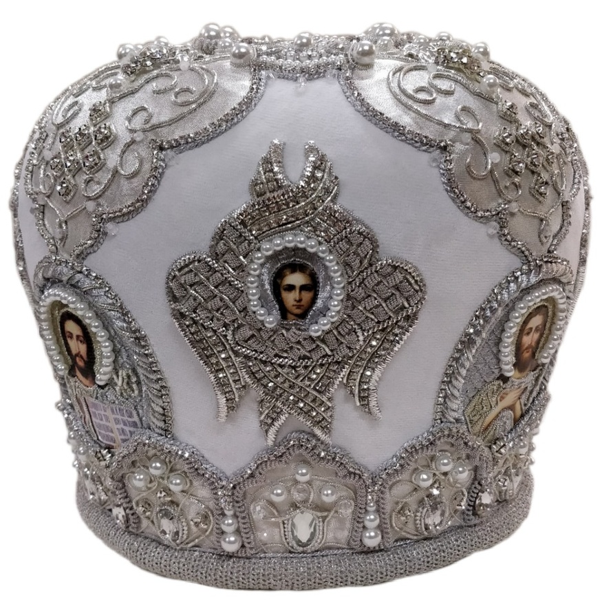 Mitre "Cherubim" white