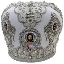 Mitre "Cherubim" white