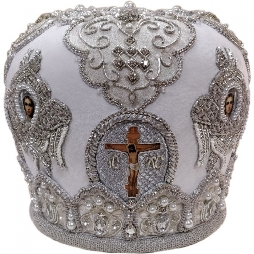 Mitre "Cherubim" white