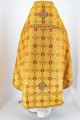 Priest Vestments, Turkish Brocade "Iveron Cross" with Sewn Galloon