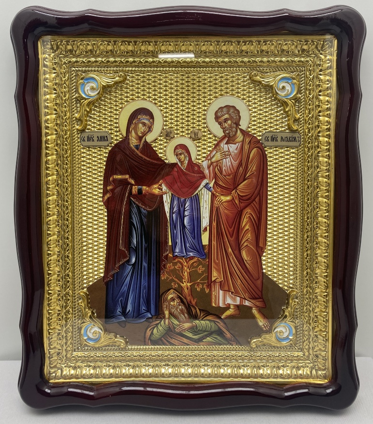 Icon of the Holy Righteous Joachim and Anna 48×42cm