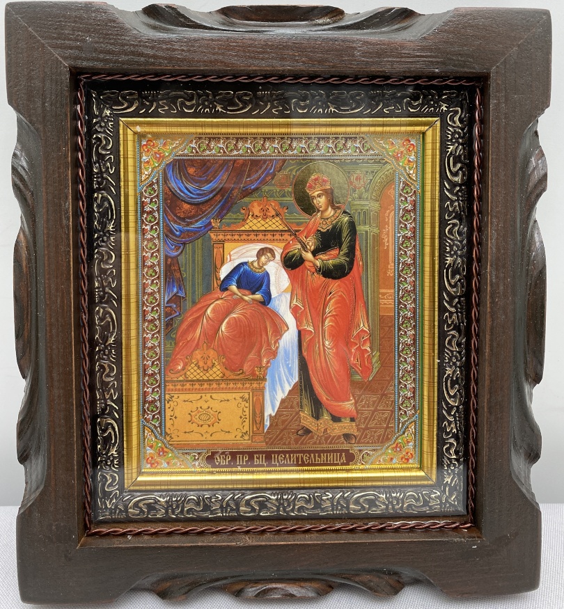 Icons of the Mother of God "Healer" 19×17 cm