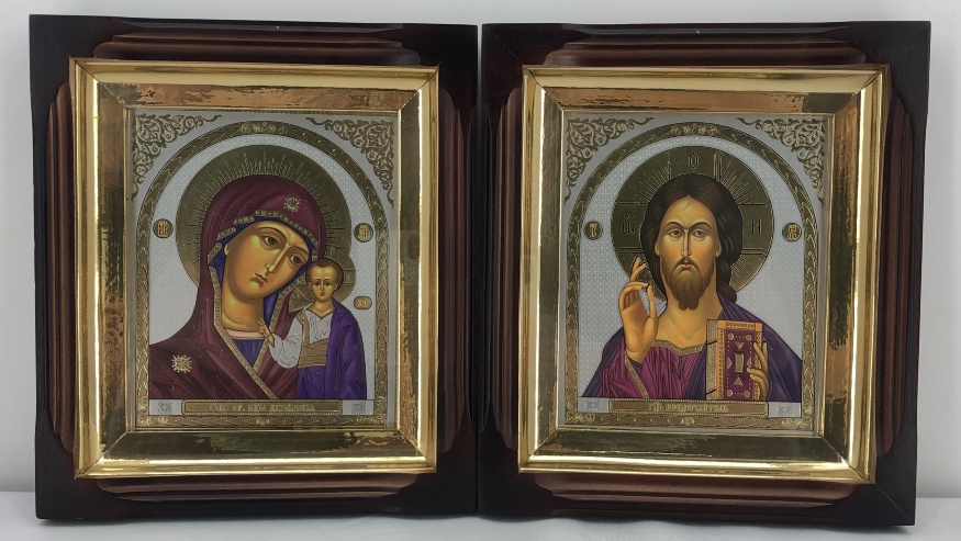 Icons "Wedding Couple" 25.5х22.5