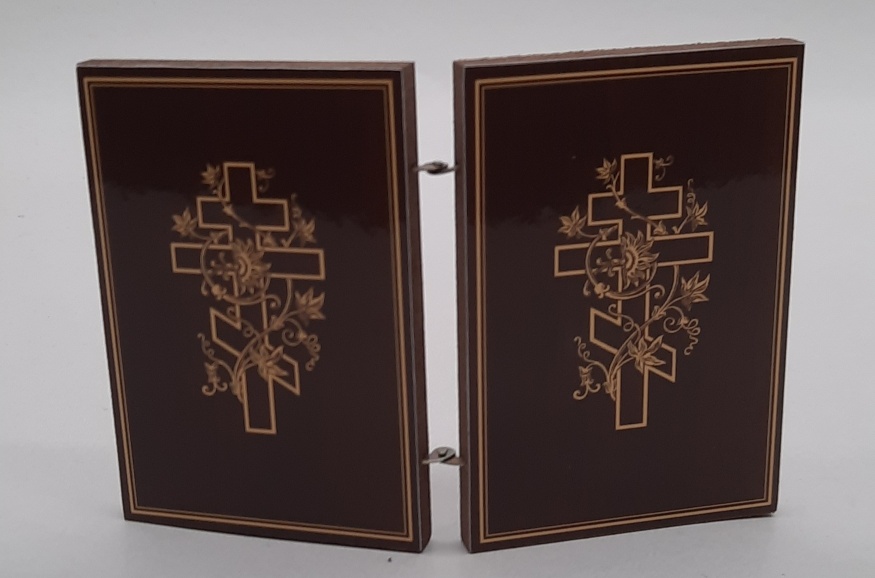 Diptych Christ in the Crown of Thorns and Theotokos