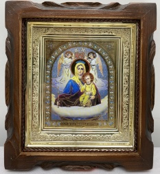 Icon of the Mother of God "Life-Giving Spring" 19x17