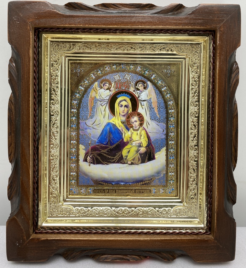 Icon of the Mother of God "Life-Giving Spring" 19x17