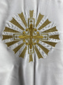 Combined Vestments for Priest Embroidered on Velvet with Embroidered Icons