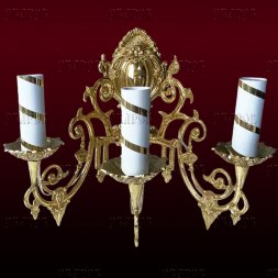 Medium Wall Lamp for 3 Candles (No. 26)