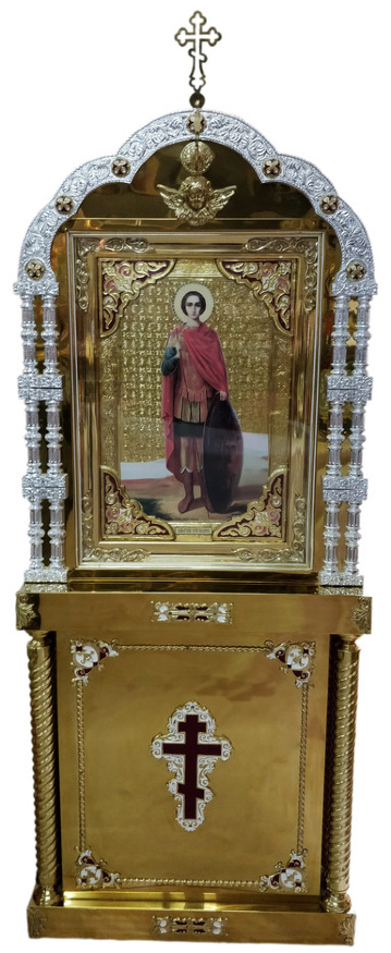 Kiot with 3 Columns and Icon