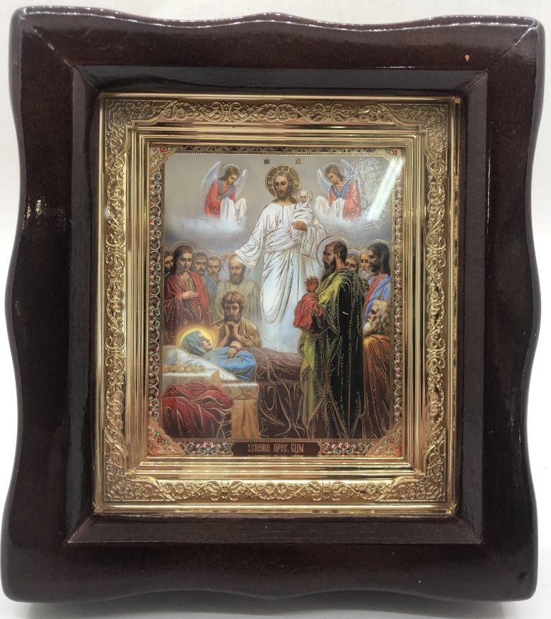 Icon of the Dormition of the Most Holy Theotokos 19×17