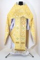Priest Vestment Made of Greek Brocade with Sewn-on Galloon