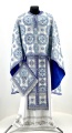 Priest Vestments, Greek Style, Brocade Fabric, with Sewn Galloon