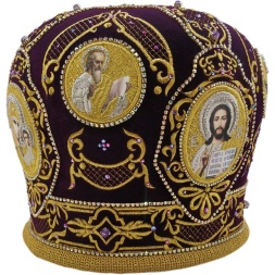 Mitra "Fedorivska" with Evangelists