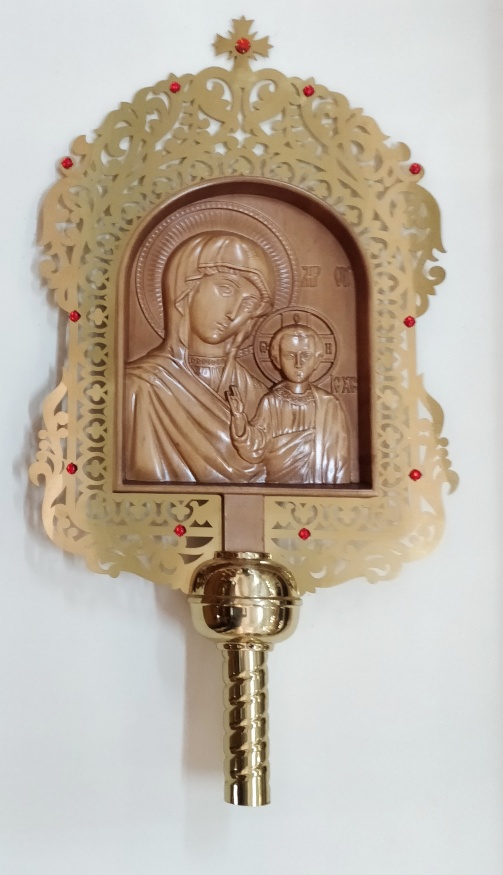Altar Icon, No. 5, (CNC). 72×37cm