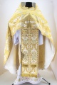 Priest Vestments, Greek Brocade "Jerusalem" with Sewn Galloon