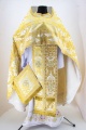 Priest Vestments, Greek Brocade "Jerusalem" with Sewn Galloon
