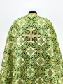Priest Vestments, Greek Style, Brocade Fabric, with Sewn Turkish Galloon