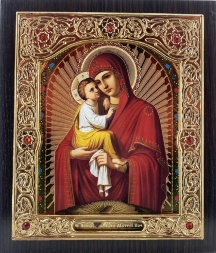 Icon of the Mother of God "Pochaiv" 15×18