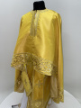 Priest Vestment Greek Style, Brocade Fabric, with Embroidered Galloon, Embroidery "Hearts"