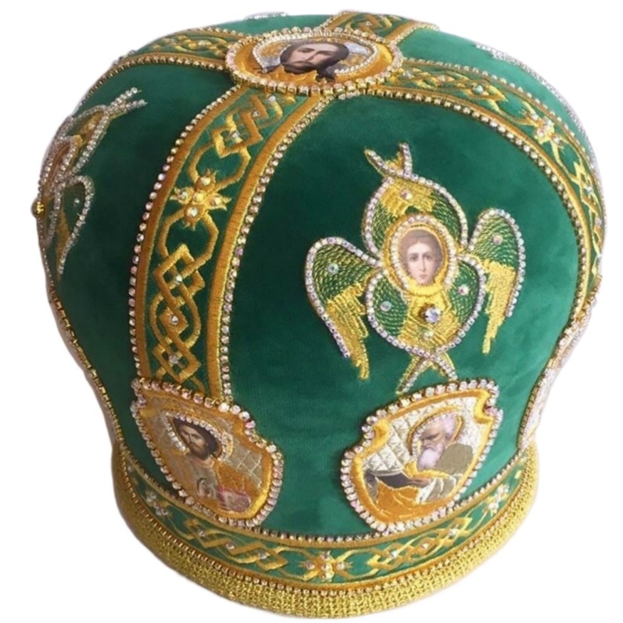Mitre "Cherubim" green