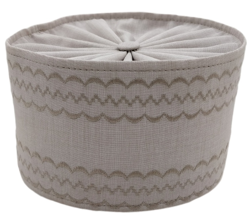 Greek Skufia, linen-gabardine