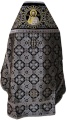 Priest Vestment Combined from Brocade "Athonite Cross" with Embroidered Epitrachelion, Embroidery "Circle"