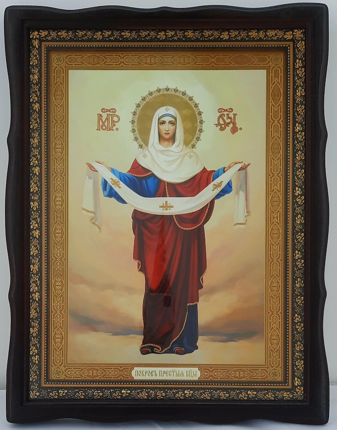 Icon of the Mother of God "Protection" 54.5×42