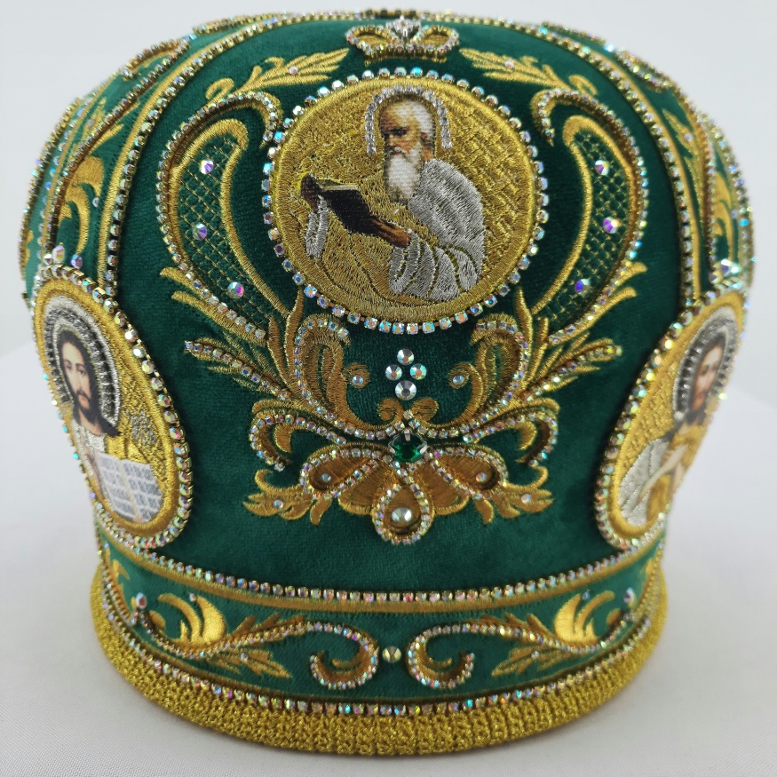 Miter "Crown with Evangelists"