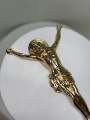 Crucifix of Jesus Christ (aluminium plating under gold) 1.4kg 38×24