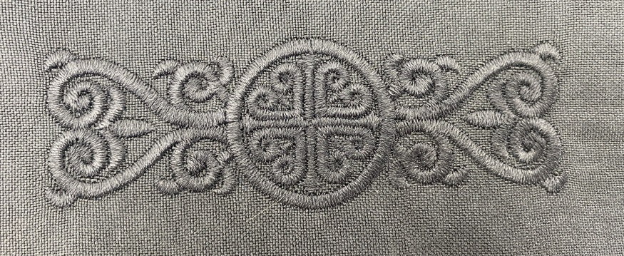 Podryasnik with Overlap, Embroidered, Safari Fabric