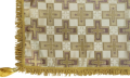 Altar Cover, Expensive Brocade, Expensive Fringe